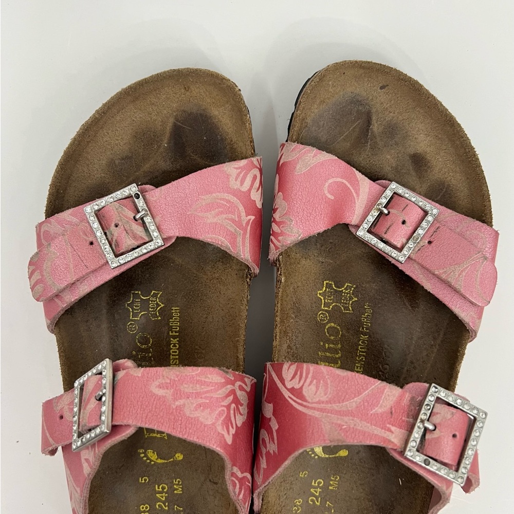Birkenstock Sydney bling buckle sandals - Picture 10 of 12
